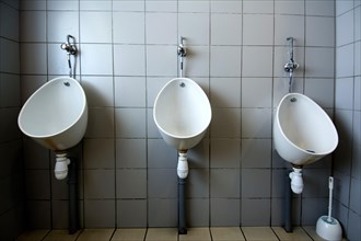 Men's public bathroom