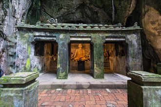 Little temple in a cave