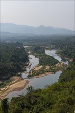 Overlook over the Ye river from Shwemawdaw Paya