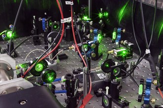 Laser laboratory of experimental physics at Heinrich Heine University Duesseldorf