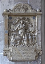 Epitaph of a protective mantle Madonna of the Gotzmann von der Bueg family c. 1520