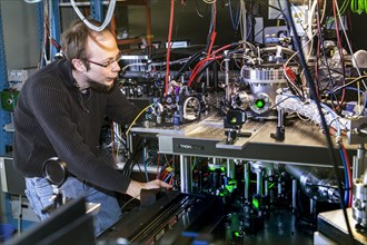 Laser laboratory of experimental physics at Heinrich Heine University Duesseldorf