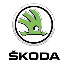 Logo of the car brand Skoda