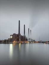 The combined heat and power plant of the Volkswagen Group on the Mittelland Canal