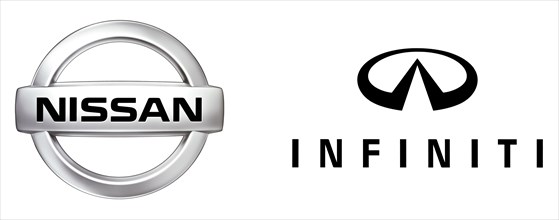 Logo of the car brand Nissan and Infiniti