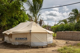 Homeless tents UNHCR
