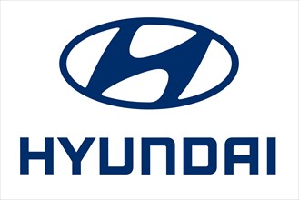 Logo of the car brand Hyundai