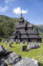 Borgund Stave Church and cemetery