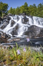 Waterfall at Sorvagen