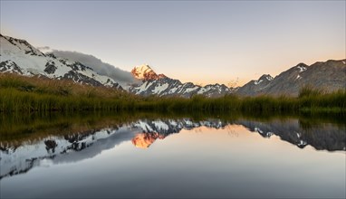 Mount Cook at sunset