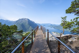 Rampestreken viewing platform