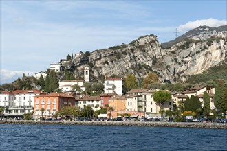 View of Torbole from the lake