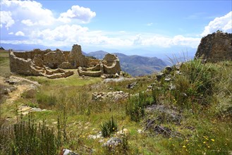 Ruins of Marcahuamachuco from the pre-Inca period