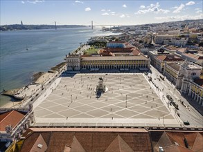 Square in center of Lisbon