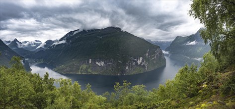 View at Ornesvingen viewpoint