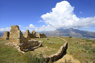 Ruins of Marcahuamachuco from the pre-Inca period