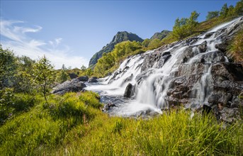 Waterfall near Sorvagen
