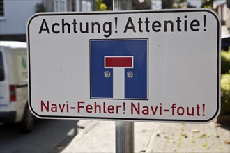 Sign Navi-fault