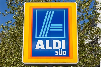 Aldi Sued logo symbol sign supermarket store discount store