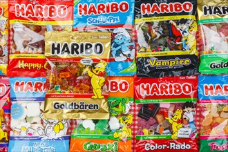 Haribo gummy bears gummy bears different varieties wallpaper