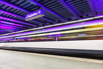 SBB InterCity IC train at Zurich Airport