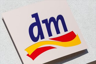 Dm market logo symbol sign drugstore drugstore supermarket store