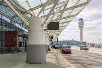 International Terminal and Tower of Hartsfield-Jackson Airport Atlanta