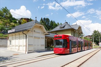Stubaitalbahn Innsbruck tramway train station Fulpmes