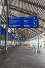 Terminal of Leipzig/Halle Airport