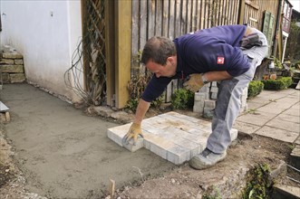Pave a garden path