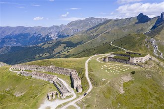 Aerial view Fort Central at an altitude of 1926 meters