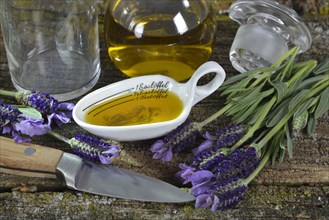 Production Lavender oil
