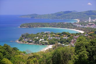 View of Karon and Patong Beach from Karon Viewpoint