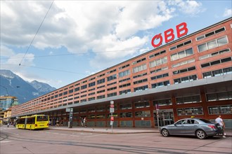 Innsbruck Central Station OeBB Austrian Federal Railways