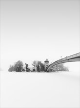 The Abbey Bridge connects Berlin Treptow Koepenick over the Spree with the Isle of Youth