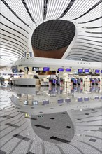 Terminal of the new Beijing Daxing New International Airport
