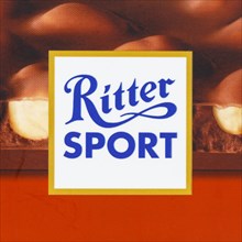 Ritter Sport chocolate logo company logo square