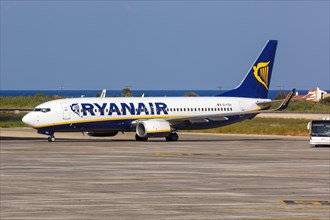 A Ryanair Boeing 737-800 with registration EI-FEH at Rhodes Airport