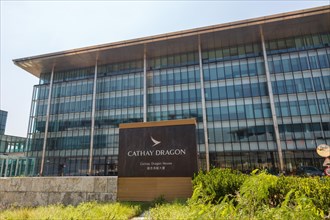 Cathay Dragon headquarters at Hong Kong Airport