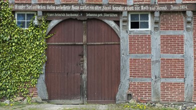 Entrance gate to Fachwerkhof
