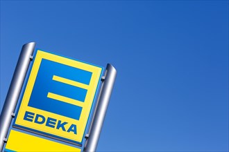 Edeka logo symbol sign supermarket food store shop