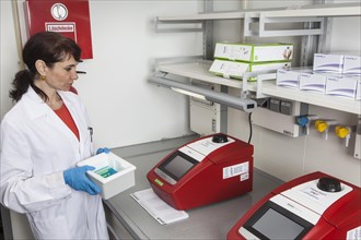 Research assistant at the Thermozykler of the Faculty of Biology at the University of Duisburg-Essen during research work