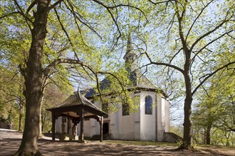 Holy Cross Chapel on the Rodenberg in spring