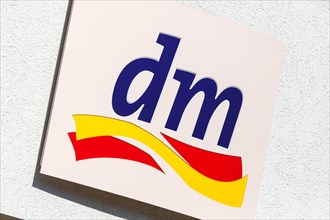 Dm market logo symbol sign drugstore drugstore supermarket store