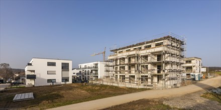Multi-family houses in climate-neutral new development