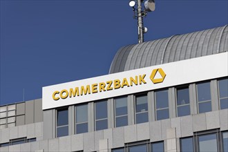 Logo Commerzbank at Duesseldorf Head Office