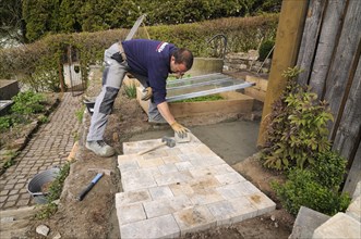 Pave a garden path