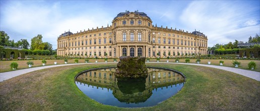 Court Garden with Residence Palace