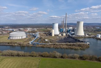 Staudinger steam power plant on the Main