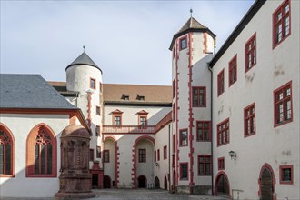 Inner courtyard of the Marienberg Fortress